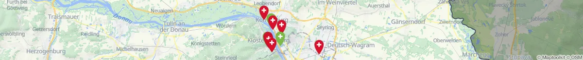 Map view for Pharmacies emergency services nearby Hagenbrunn (Korneuburg, Niederösterreich)